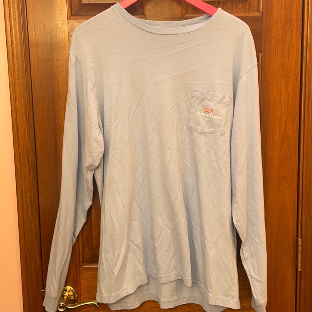 Vineyard Vines blue Ohio long sleeve tee size L